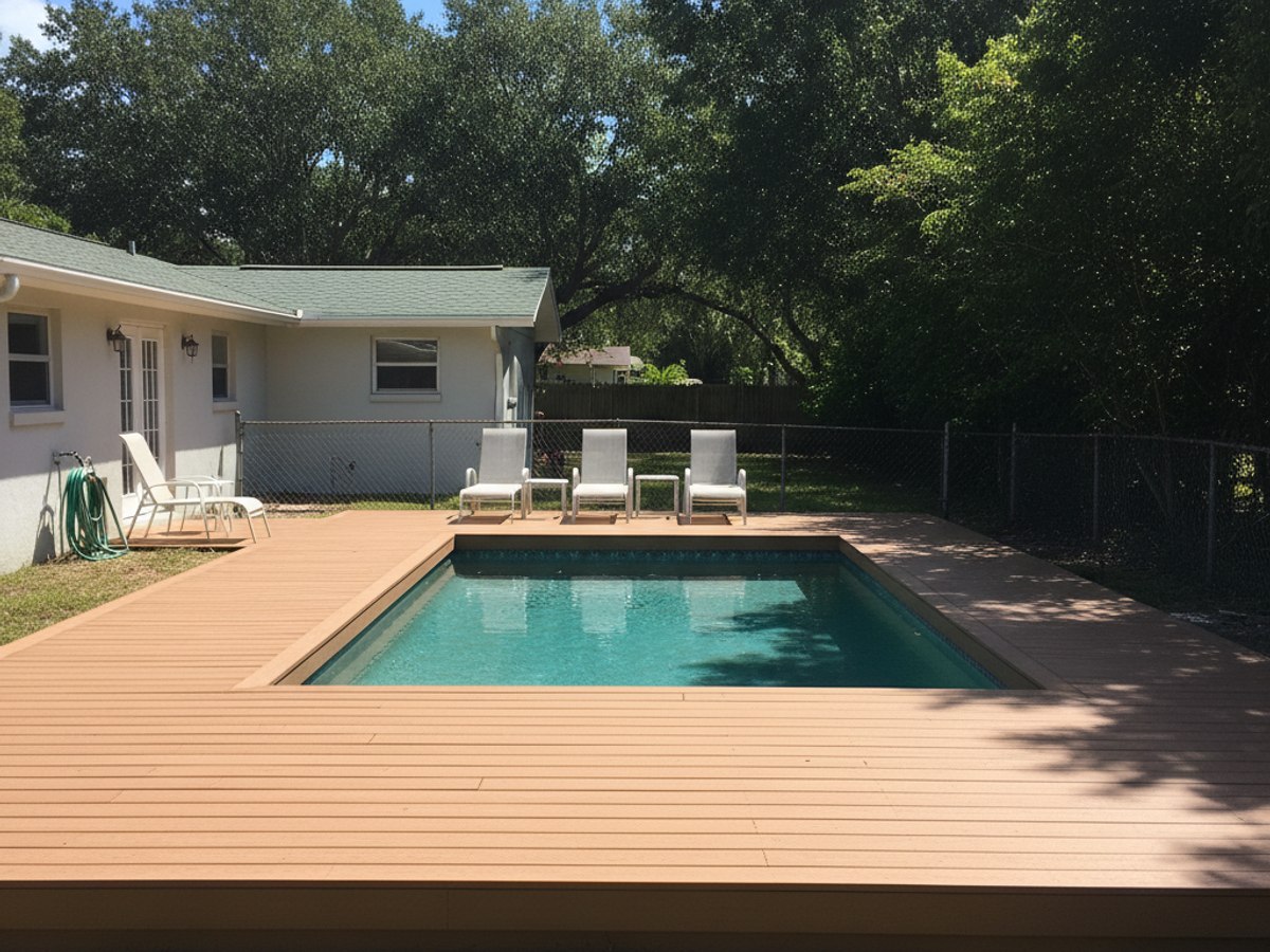 Deck Railing Repair completed by Majestic Deck in Saraland, AL