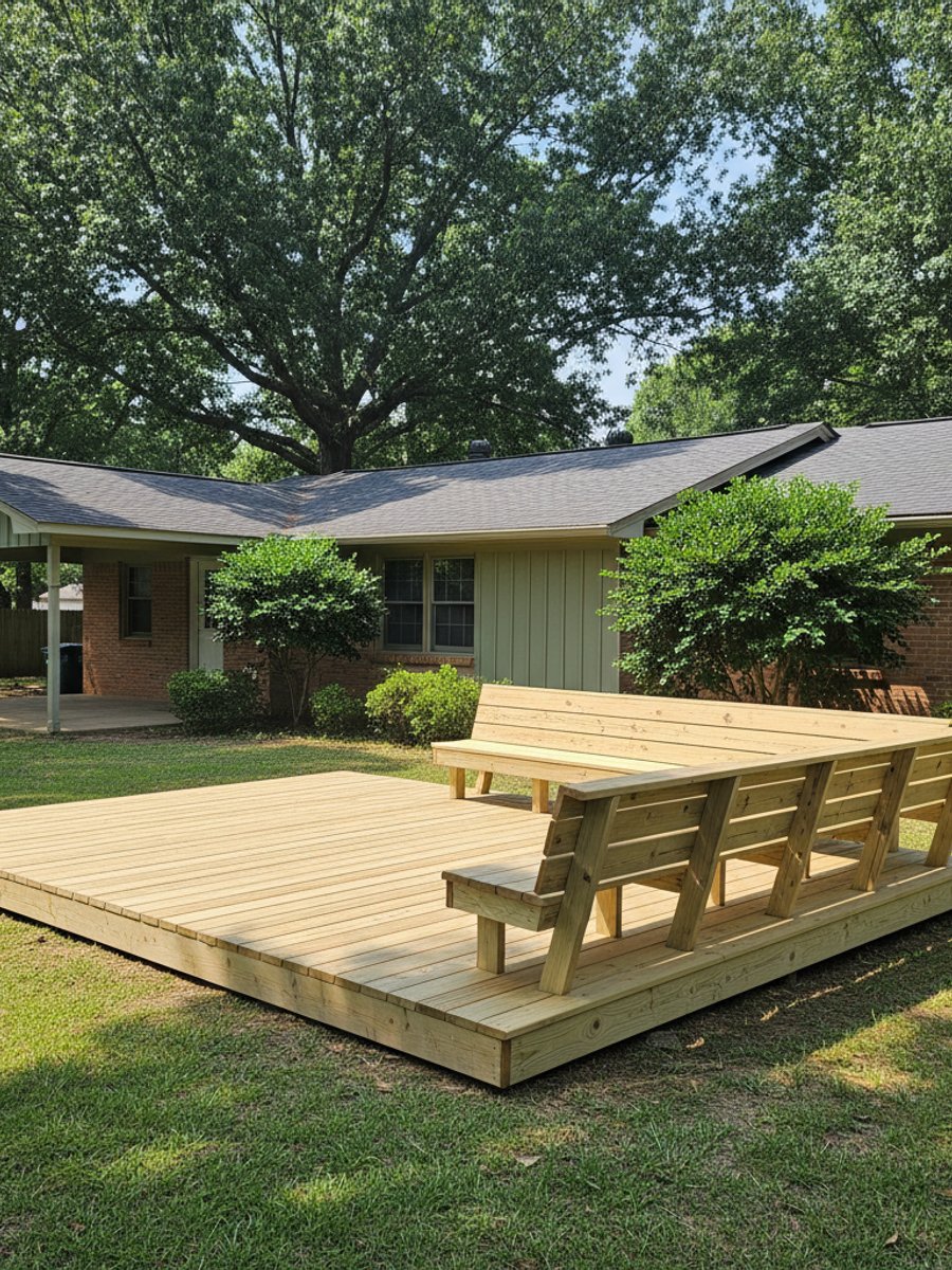 Screened Porch Additions completed by Majestic Deck in Bay Minette, AL